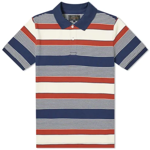 Pique 40/2 Border Polo