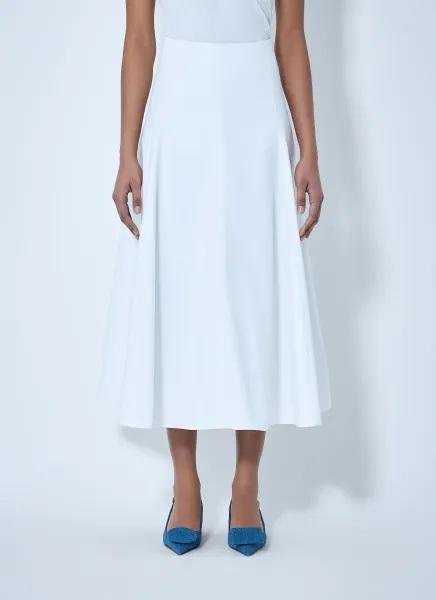 A-line Midi Skirt