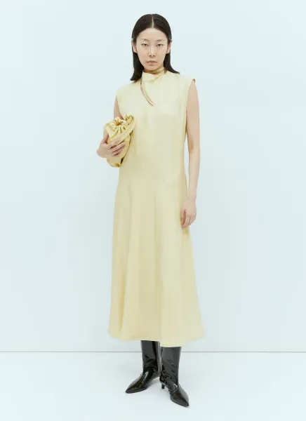 Satin Maxi Dress