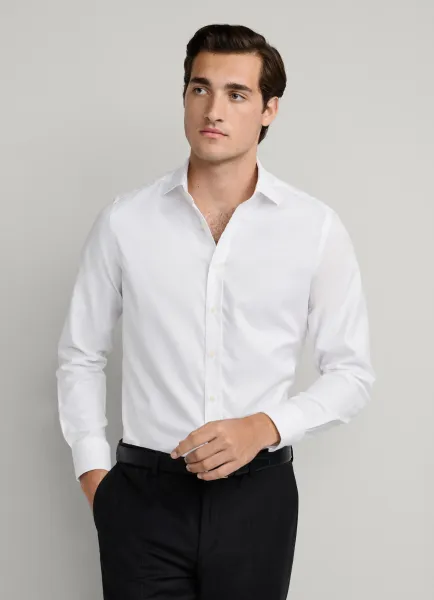 Tailored Fit Formal Oxford Shirt