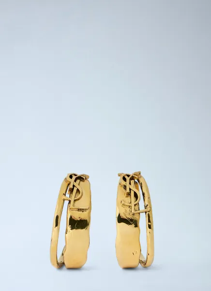 Sculpted Hoop Earrings