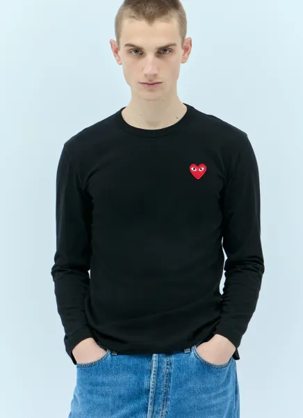 Logo Patch Long-Sleeve T-Shirt
