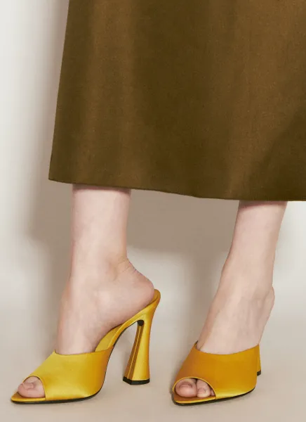 Suite Heeled Mules