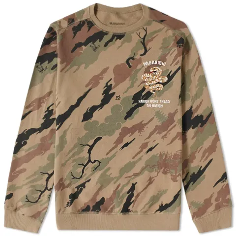 Camo Adder Crew Sweat