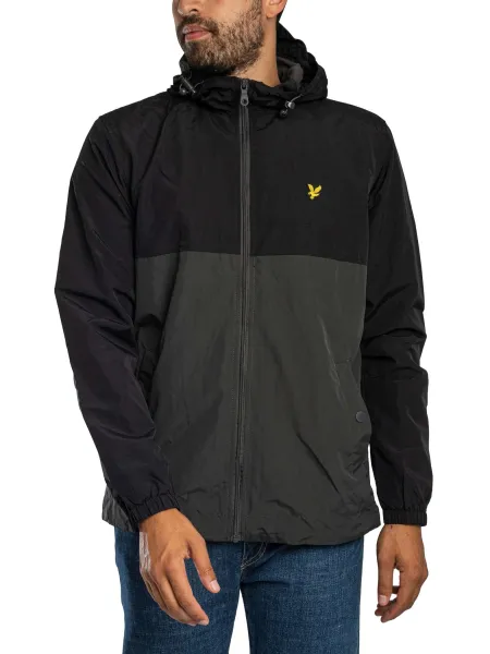 Lyle & Scott Colourblock Zip Through Jacket