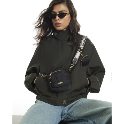 River Island Webbing Strap Cross Body Bag
