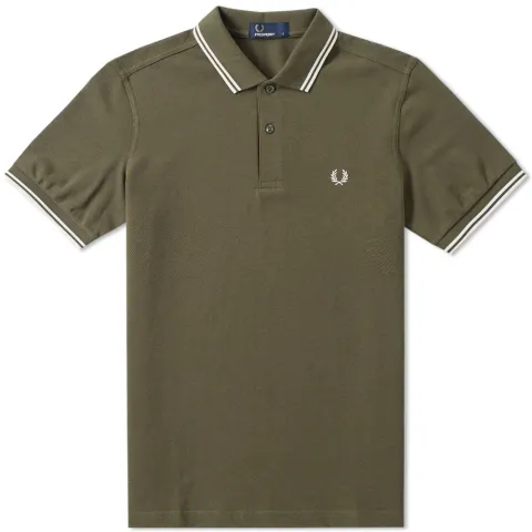 Fred Perry Slim Fit Twin Tipped Polo