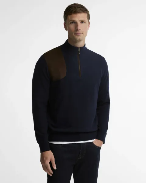 Whitworth Wool-Cashmere Half-Zip Jumper