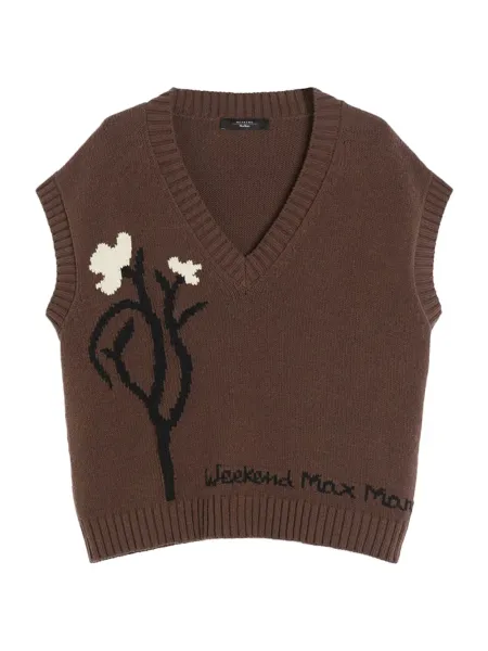 crusca vest Brown