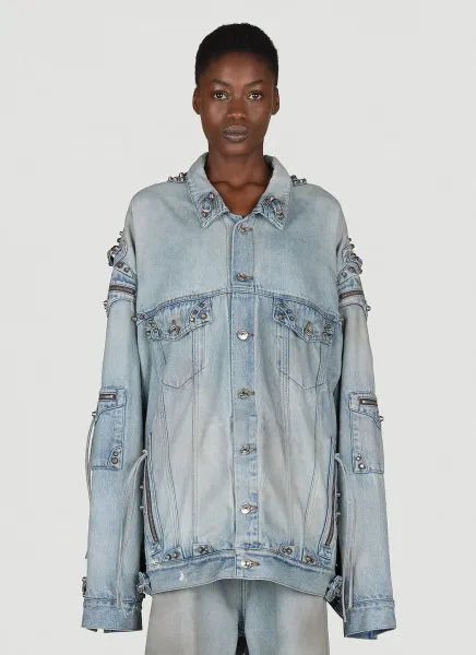 Cagole Oversized Denim Jacket