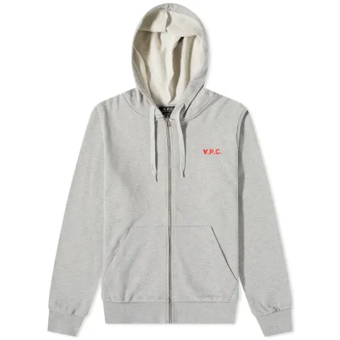 A.P.C. VPC Neon Logo Zip Hoodie