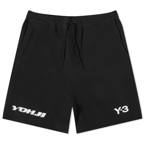 Graphic Cuffed Shorts