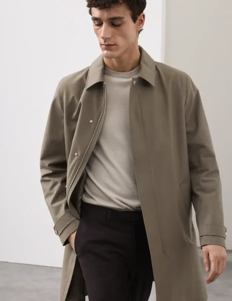 Autograph Performance Tech Mac with Wool Neutral