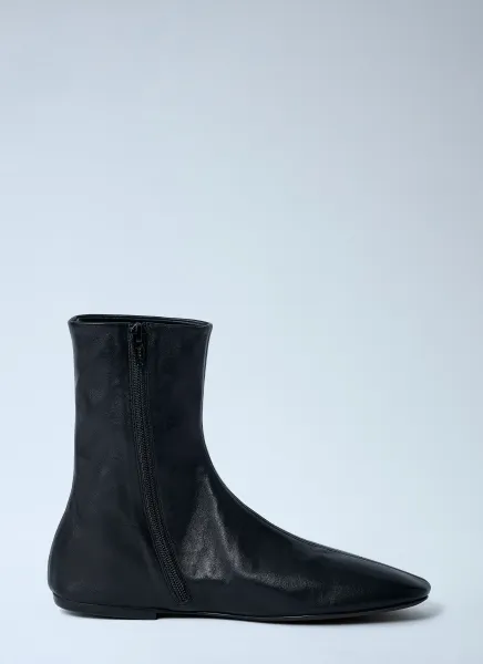 Leather Ankle Boots