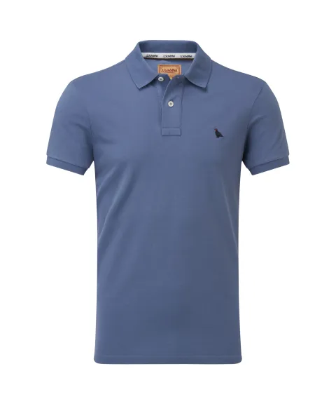Schöffel Country St Ives Polo Shirt - Vintage Indigo