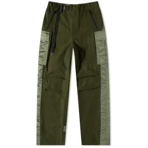 Nylon Twill Mix Pants