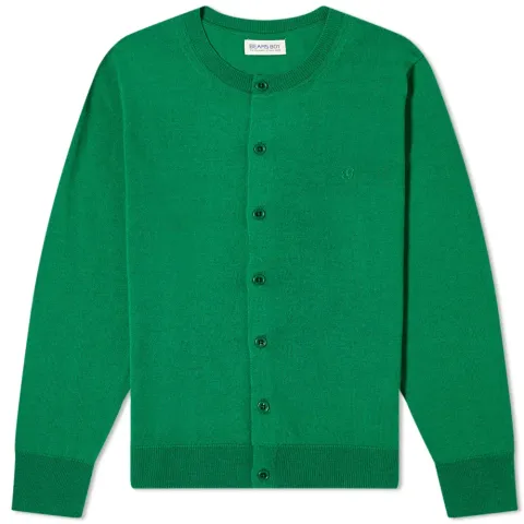 Embroidered Button Down Cardigan