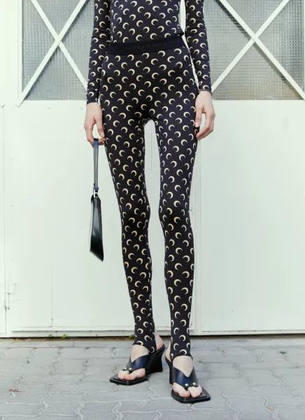 Regenerated Moon Jersey Leggings