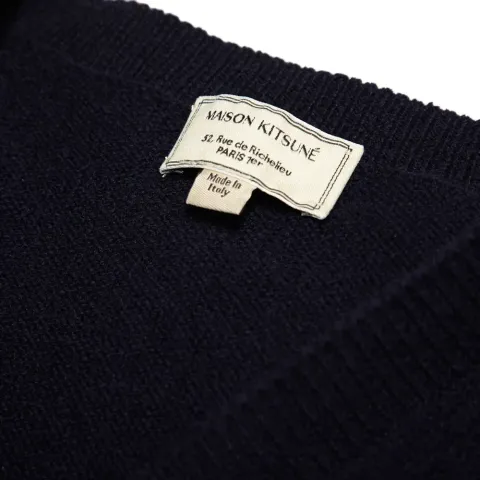 Maison Kitsuné Classic V-Neck Sweater
