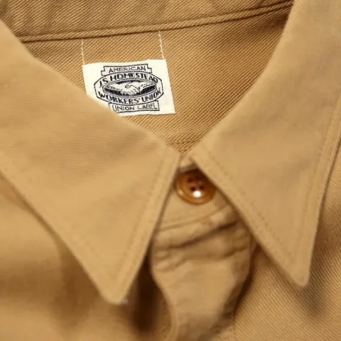 J.S. Homestead Vintage Twill 2 Pocket Work Shirt