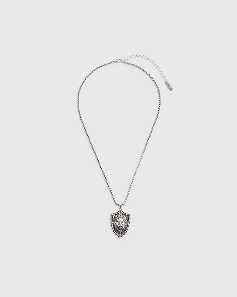 River Island Lions Pendant Necklace