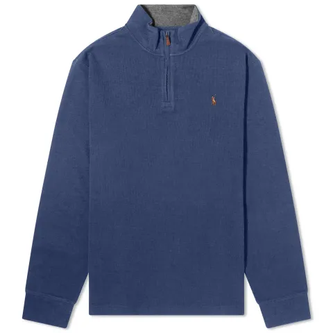 Estate Rib Half Zip Knit