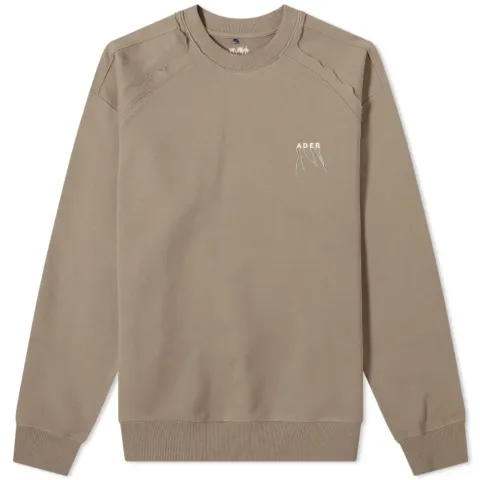 Embroidered Logo Crew Sweat