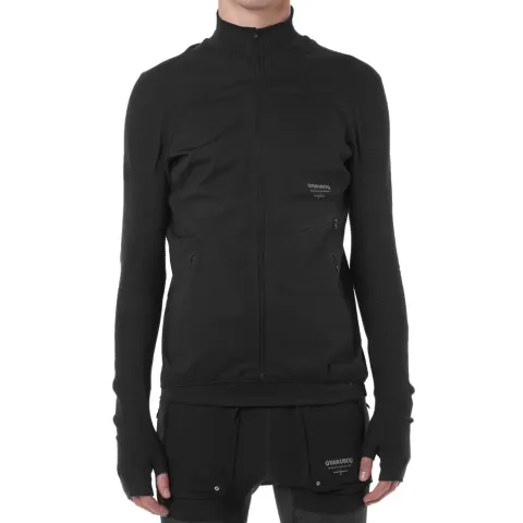Engineered Knit Sleeve Jacket