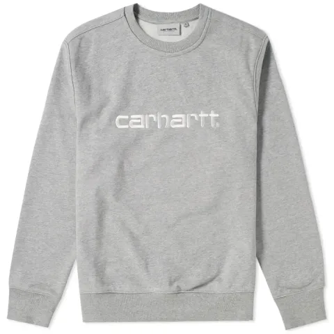 Embroidered Logo Crew Sweat