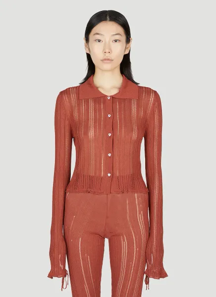 Ribbed Knit Shirt
