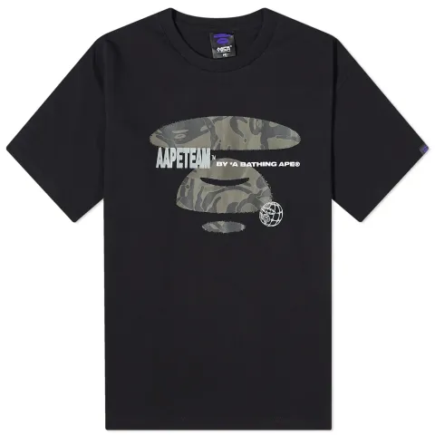 AAPE Team Camo Moonface T-Shirt