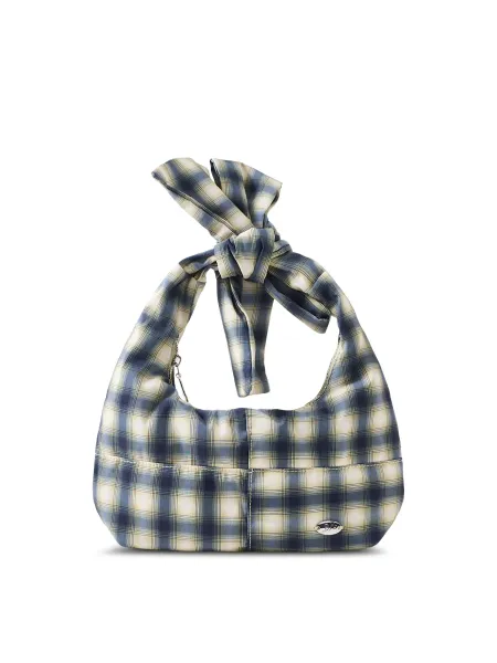 Damson Madder Roo Check Tie Bag