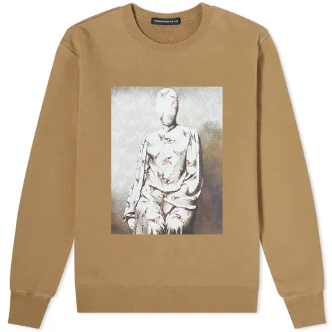Front Print Crew Sweat