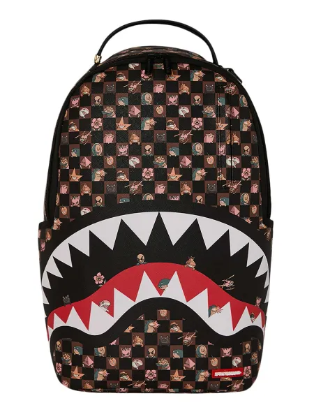 Sprayground Peeking Characters Remix Backpack