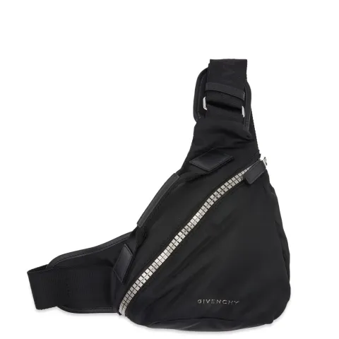 G-Zip Triangle Cross Body Bag