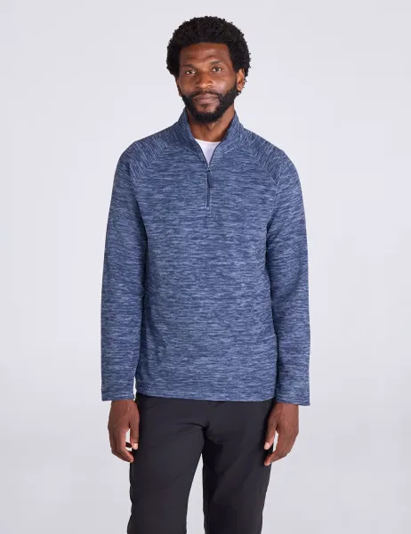 Snowdon II Funnel Neck Half Zip Fleece Navy