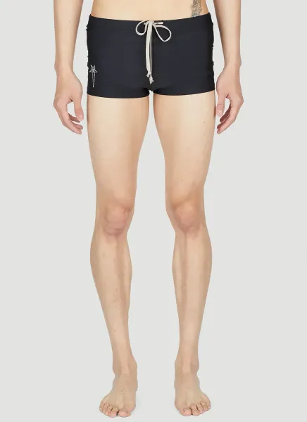 Logo Embroidery Swim Briefs