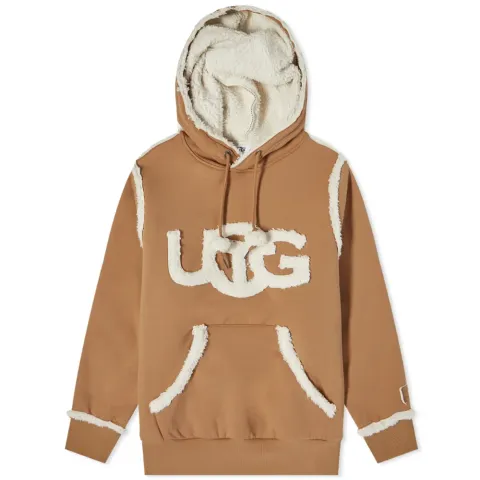x Telfar Shearling Trim Hoody