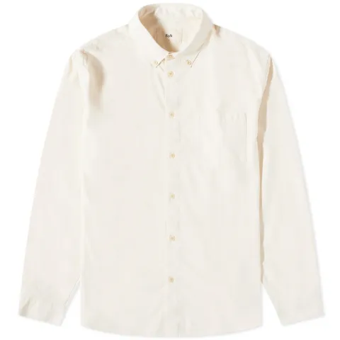 Slub Relaxed Fit Shirt