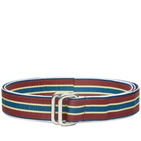 Grosgrain Tape Double Ring Belt