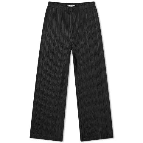 Straight Pleats Trousers