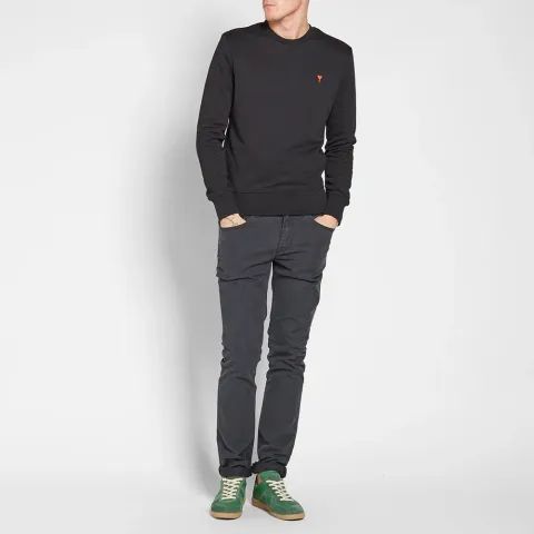 AMI Heart Logo Crew Sweat