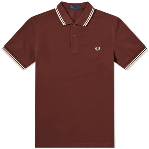 Fred Perry Slim Fit Twin Tipped Polo
