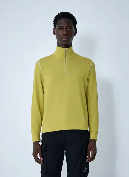 Half Zip-Up Sweater