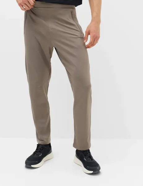 Goodmove Stretch Wrap Perforated Joggers Mocha