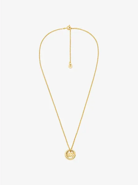 Michael Kors Logo Charm Necklace