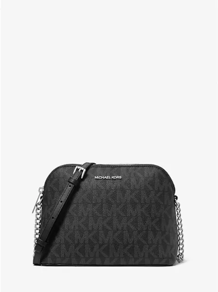 Cindy Signature Logo Dome Crossbody Bag