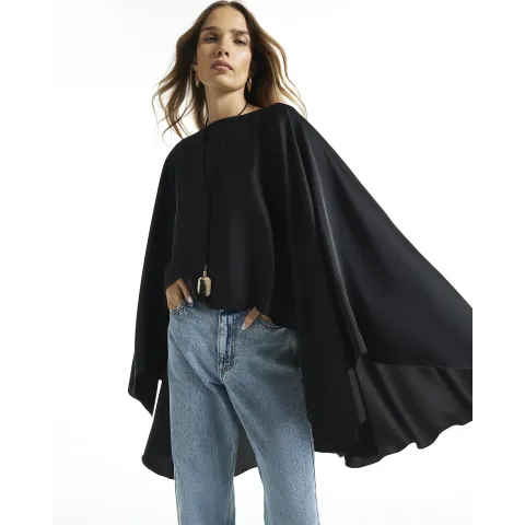 River Island High Low Cape