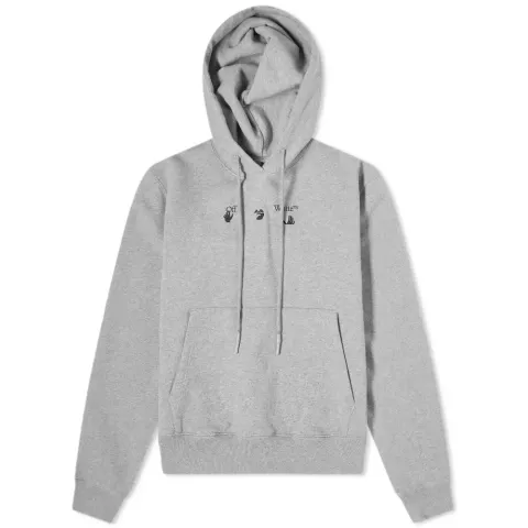 Black Marker Slim Hoodie