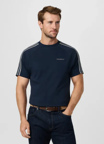 Classic Fit Short Sleeve Tape T-Shirt
